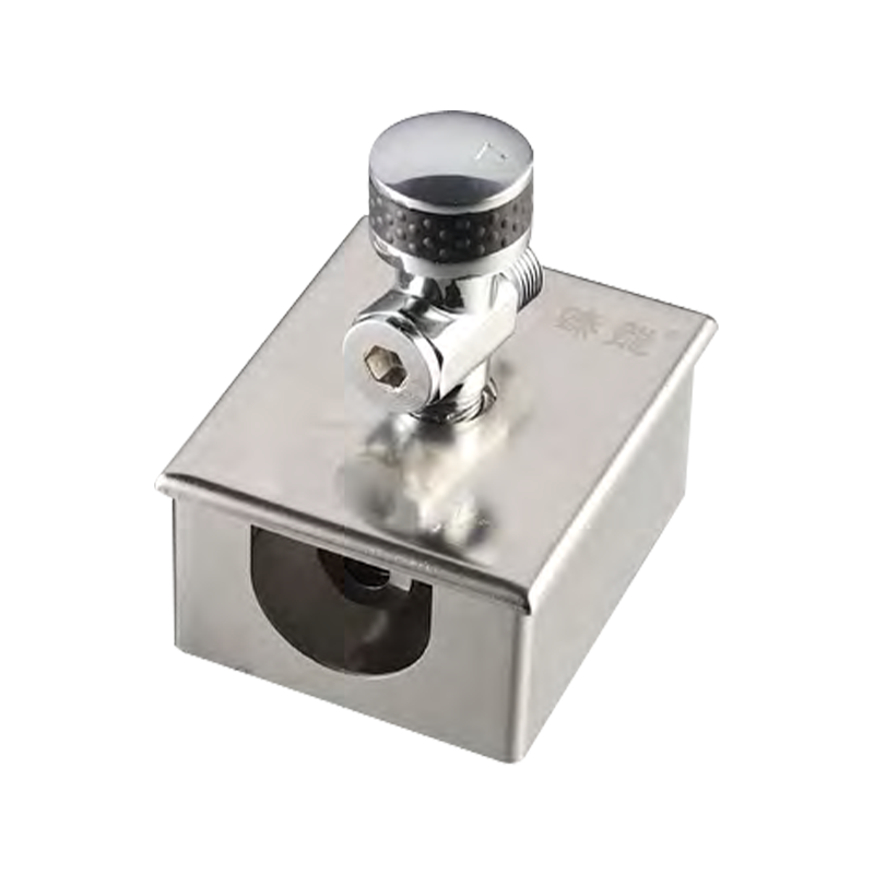 Ruostumattomasta teräksestä valmistetun seinäkytkimen laatikko kotikaasuletkuun