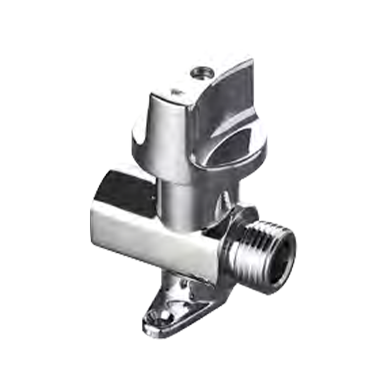 Ruostumattomasta teräksestä valmistettu sisä- ja ulkoinen lankapalloventtiili pohjalla kotikaasuletkelle