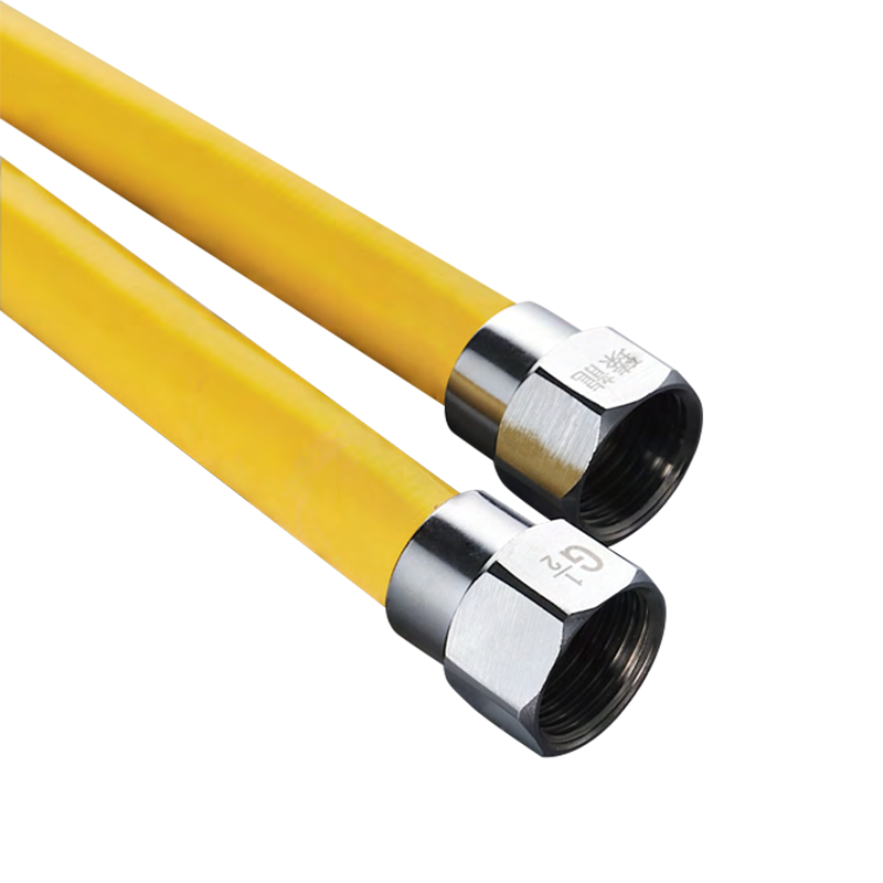 Ruostumattomasta teräksestä valmistettu kaasuletku voimakkaan paineenkestävyyden ZLR-04 kanssa Ruostumattomasta teräksestä valmistettu kaasuletku voimakkaan paineenkestävyyden ZLR-04 kanssa