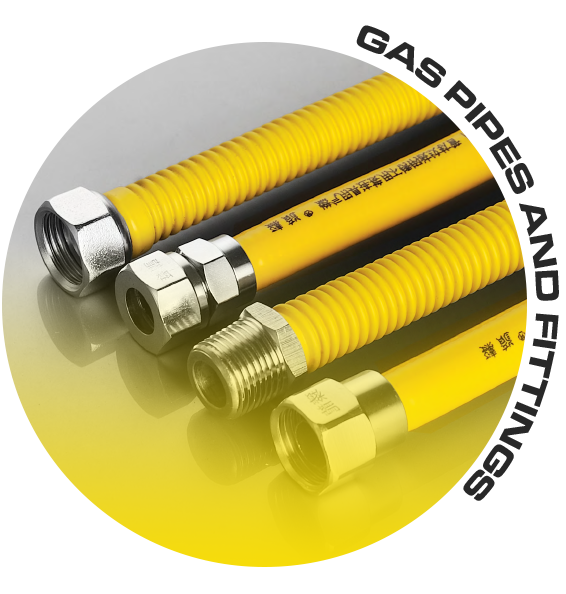 Kaasuputket ja varusteet